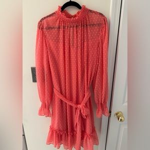 Salmon Alex Marie dress. Size 16W